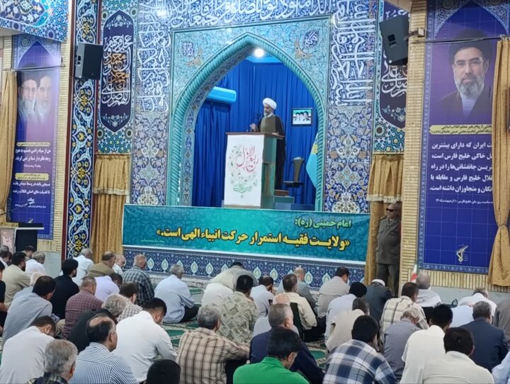 تصاویر/ آیین عبادی سیاسی نمازجمعه امروز شهر بوشهر