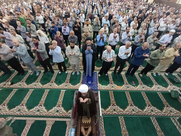 تصاویر/ آیین عبادی سیاسی نمازجمعه امروز شهر بوشهر