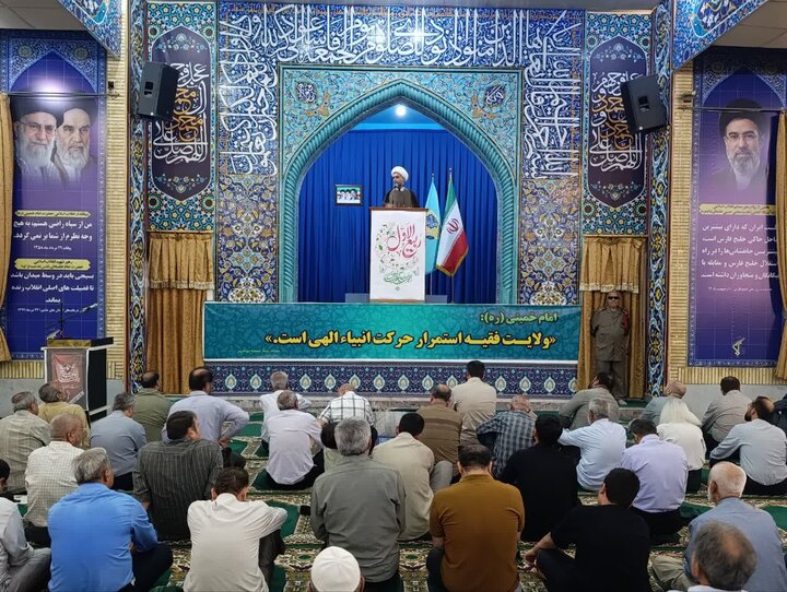 تصاویر/ آیین عبادی سیاسی نمازجمعه امروز شهر بوشهر
