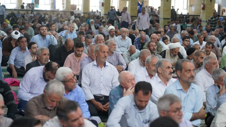 تصاویر/ اقامه نماز جمعه خوی