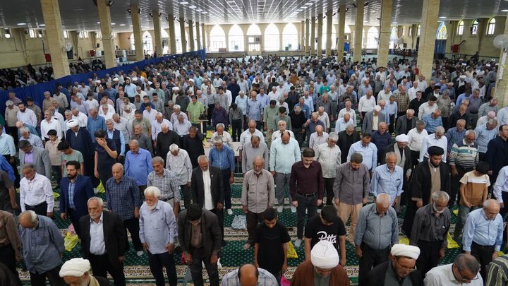 تصاویر/ اقامه نماز جمعه خوی