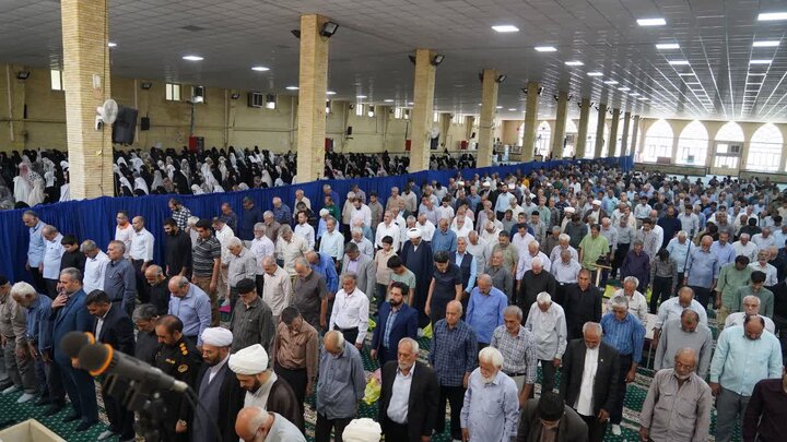 تصاویر/ اقامه نماز جمعه خوی