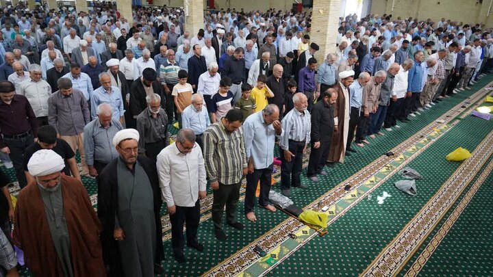 تصاویر/ اقامه نماز جمعه خوی