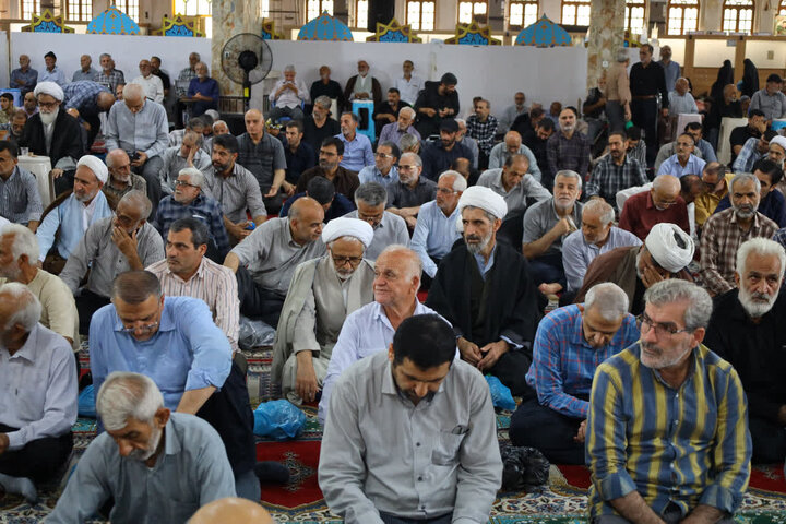 تصاویر/ نماز عبادی سیاسی جمعه در شهرستان ساری