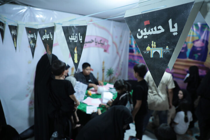 تصاویر/ سوگ رضوی در حرم مطهر امامزاده علی بن جعفر(ع) قم؛ آیین عزاداری شهادت حضرت رضا(ع)