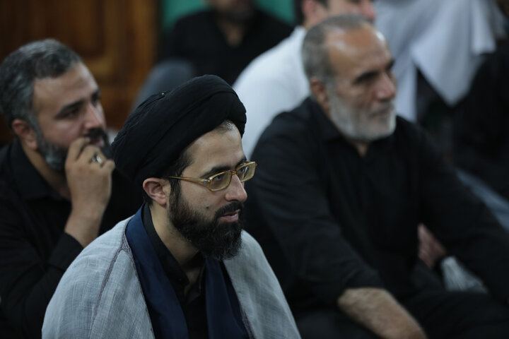 تصاویر/ سوگ رضوی در حرم مطهر امامزاده علی بن جعفر(ع) قم؛ آیین عزاداری شهادت حضرت رضا(ع)