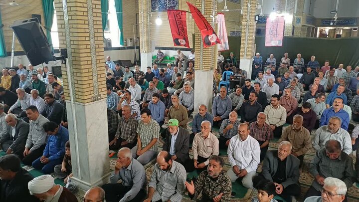 تصاویر/اقامه نماز عبادی سیاسی جمعه در زرندیه