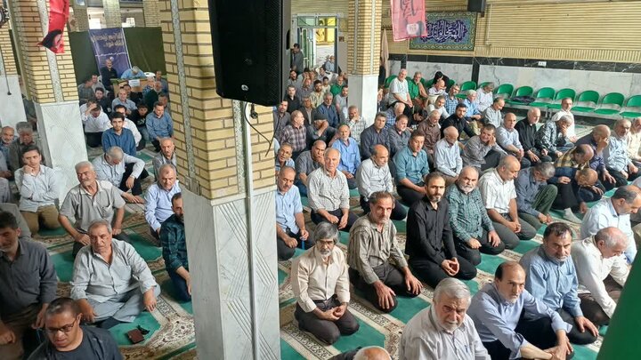 تصاویر/اقامه نماز عبادی سیاسی جمعه در زرندیه