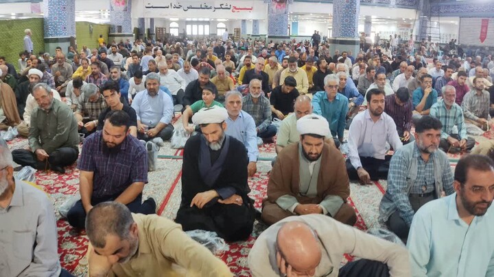 تصاویر| نماز جمعه عبادی سیاسی بیرجند