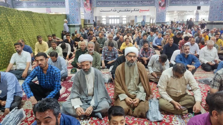 تصاویر| نماز جمعه عبادی سیاسی بیرجند