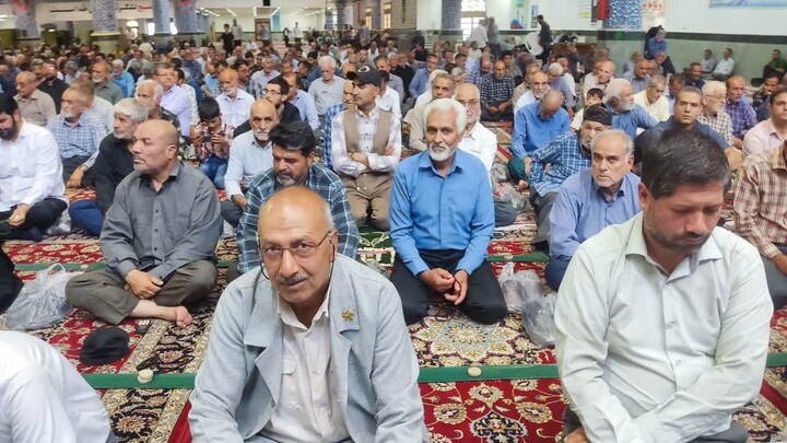 تصاویر| نماز جمعه عبادی سیاسی بیرجند