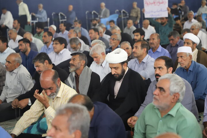 تصاویر/ آیین عبادی سیاسی نماز جمعه شهرستان زاهدان