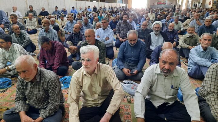 تصاویر/اقامه نماز عبادی سیاسی جمعه در خمین