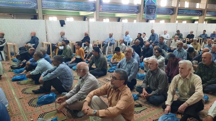 تصاویر/اقامه نماز عبادی سیاسی جمعه در خمین