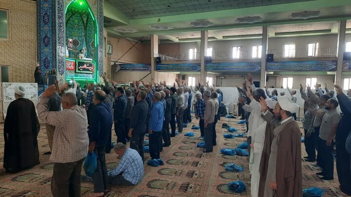 تصاویر/اقامه نماز عبادی سیاسی جمعه در خمین