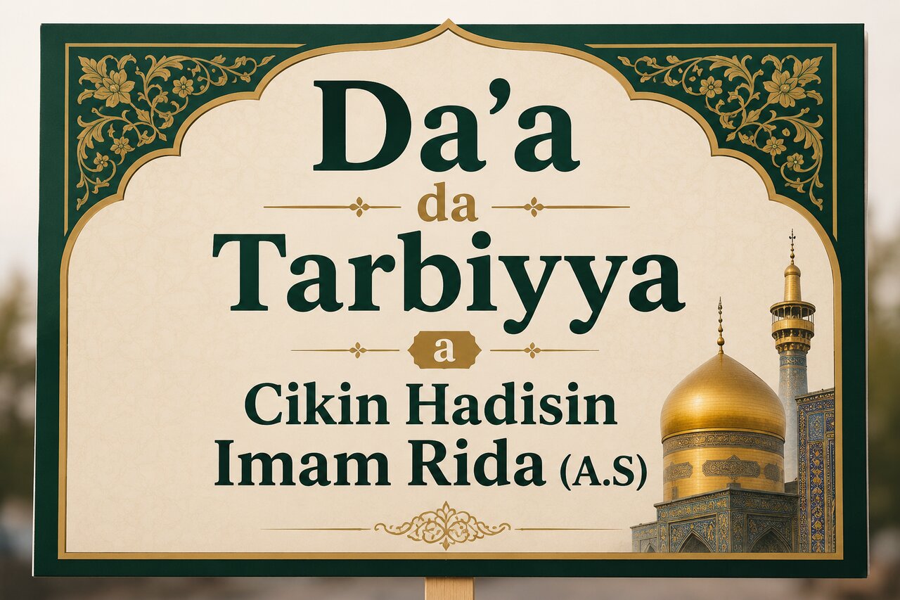 Da’a da Tarbiyya a Cikin Hadisan Imam Rida (AS)