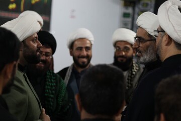 بازدید مدیر و دبیر قرارگاه تبلیغ دهه آخر صفر از فعالیت «عمو روحانی‌ها»