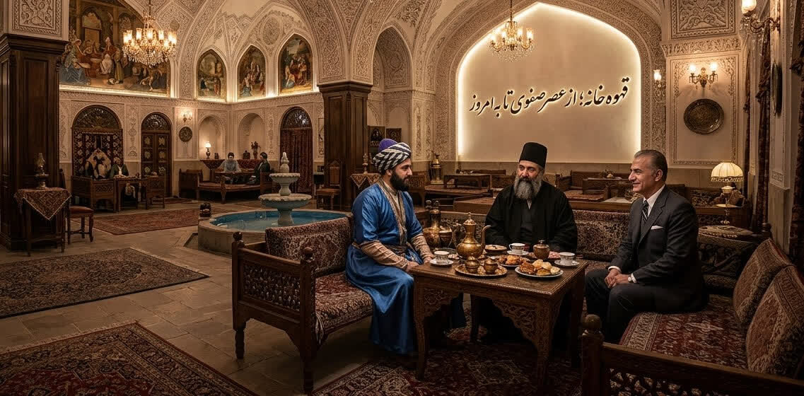 قهوه‌خانه، پاتوق اجتماعی در دوره صفوی