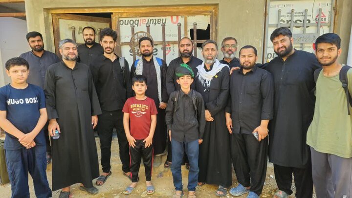 حسینیہ بیت الاحزان نجف اشرف میں ہزاروں زائرین کے لیے وسیع خدمات