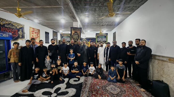 حسینیہ بیت الاحزان نجف اشرف میں ہزاروں زائرین کے لیے وسیع خدمات