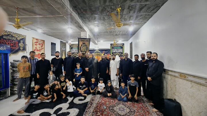 حسینیہ بیت الاحزان نجف اشرف میں ہزاروں زائرین کے لیے وسیع خدمات