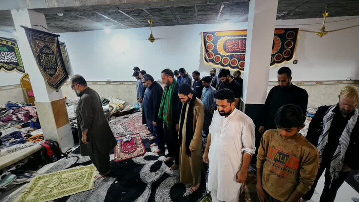 حسینیہ بیت الاحزان نجف اشرف میں ہزاروں زائرین کے لیے وسیع خدمات