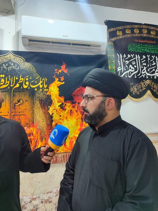 حسینیہ بیت الاحزان نجف اشرف میں ہزاروں زائرین کے لیے وسیع خدمات