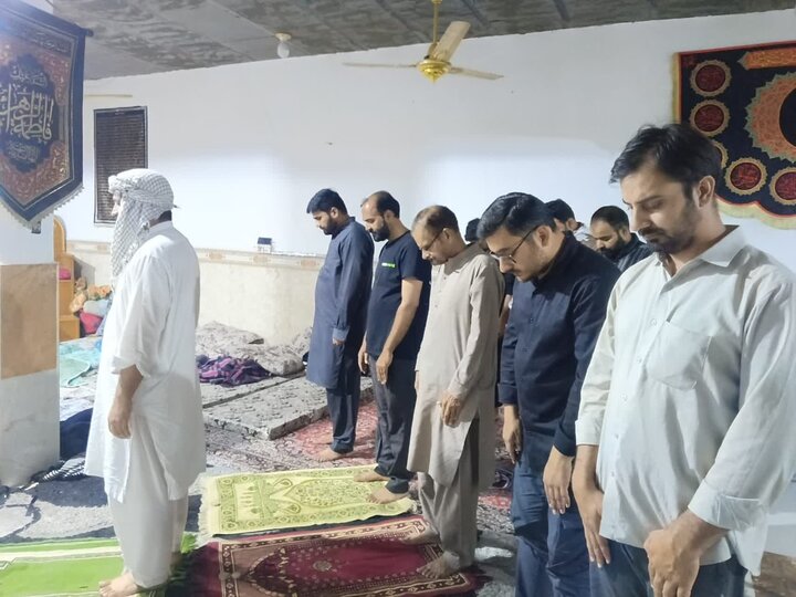 حسینیہ بیت الاحزان نجف اشرف میں ہزاروں زائرین کے لیے وسیع خدمات