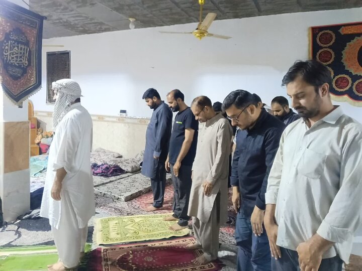 حسینیہ بیت الاحزان نجف اشرف میں ہزاروں زائرین کے لیے وسیع خدمات