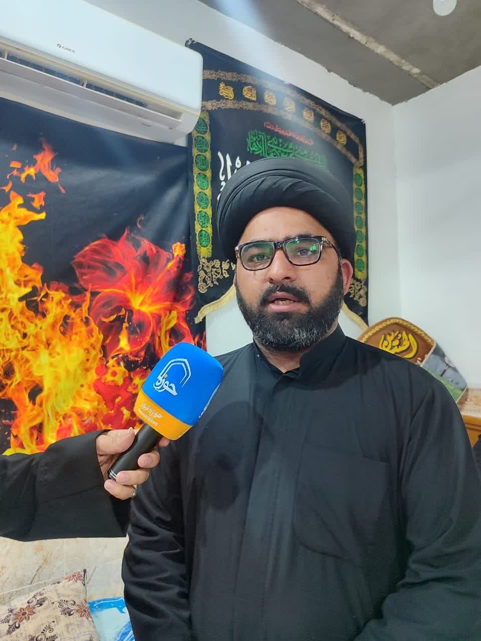 اربعین حسینیؑ؛ حسینیہ بیت الاحزان نجف اشرف میں ہزاروں زائرین کے لیے وسیع خدمات