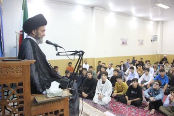 تصاویر/ درس اخلاق امام جمعه اردبیل برای طلاب جدید الورود