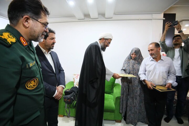 تقدیر امام جمعه همدان از آزاده سرافراز