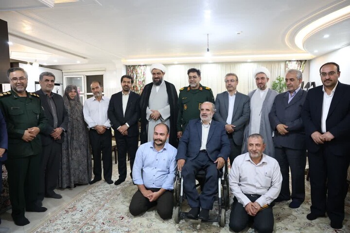 تقدیر امام جمعه همدان از آزاده سرافراز