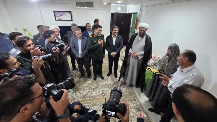تقدیر امام جمعه همدان از آزاده سرافراز
