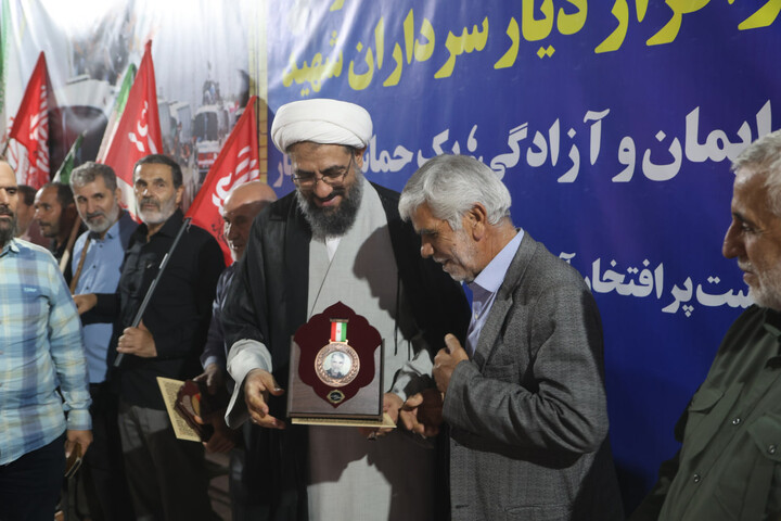 تصاویر / / آیین تجلیل از آزادگان سرافراز همدانی