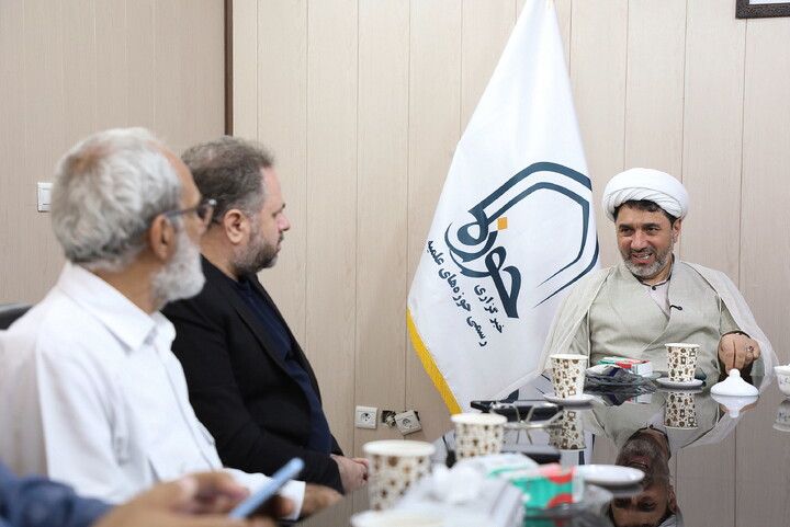 تصاویر/ بازدید رئیس اتحادیه علمای جعفری ترکیه از خبرگزاری حوزه