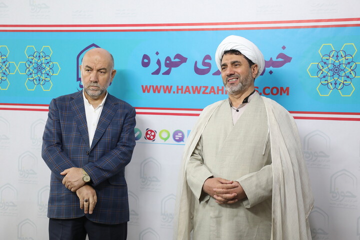 تصاویر/ بازدید رئیس اتحادیه علمای جعفری ترکیه از خبرگزاری حوزه