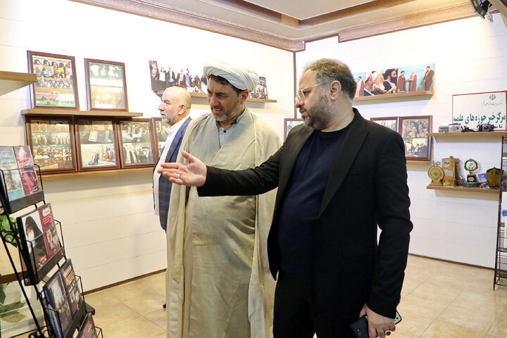 تصاویر/ بازدید رئیس اتحادیه علمای جعفری ترکیه از خبرگزاری حوزه