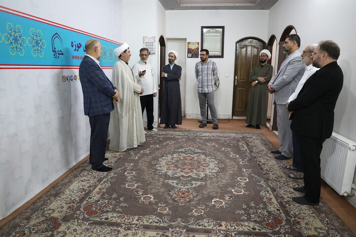 تصاویر/ بازدید رئیس اتحادیه علمای جعفری ترکیه از خبرگزاری حوزه