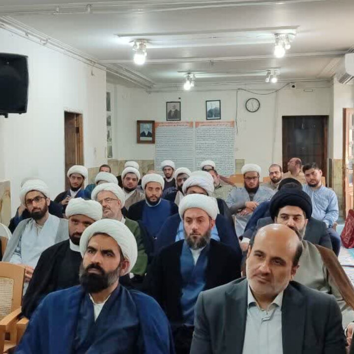 آیین تودیع و معارفه مدیر مدرسه علمیه جامع لاهیجان برگزار شد