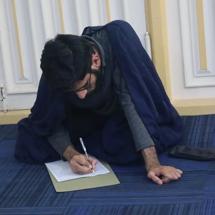 تصاویر/برگزاری امتحانات ترم دوم مدرسه علمیه(ص) بندرعباس