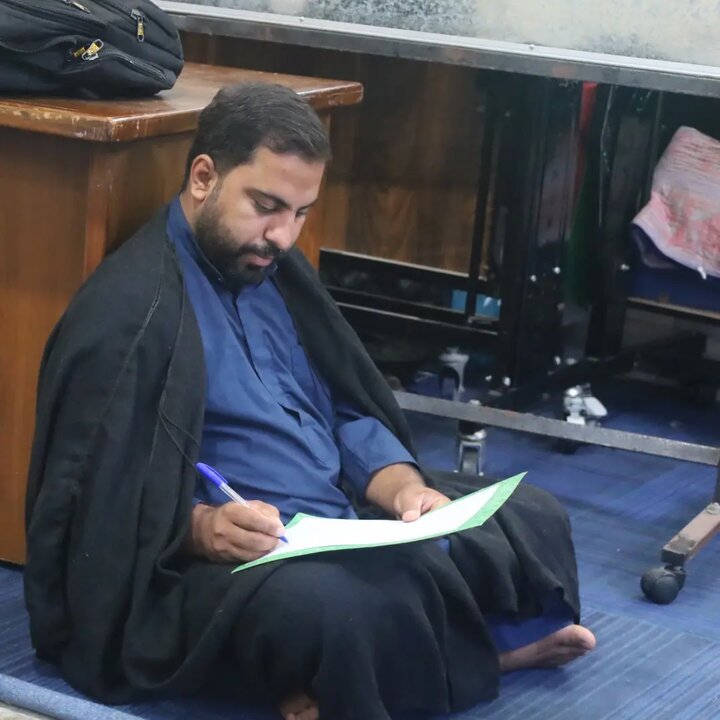تصاویر/برگزاری امتحانات ترم دوم مدرسه علمیه(ص) بندرعباس