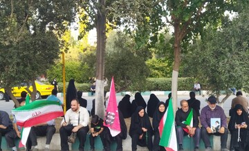 مراسم چهلمین روز تدفین رهبر شهید انقلاب در مصلی امام خمینی برگزار شد