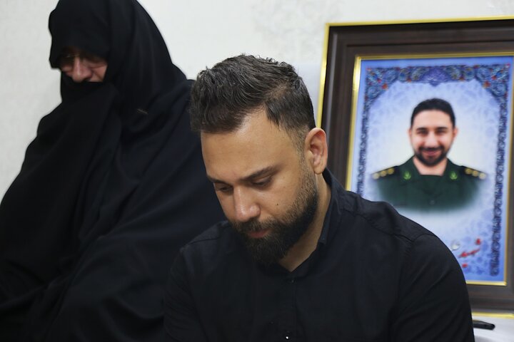 دیدار با خانواده محترم شهید سرهنگ پاسدار علیرضا علیزاده