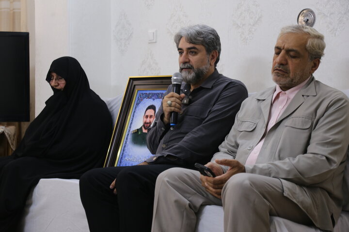 دیدار با خانواده محترم شهید سرهنگ پاسدار علیرضا علیزاده