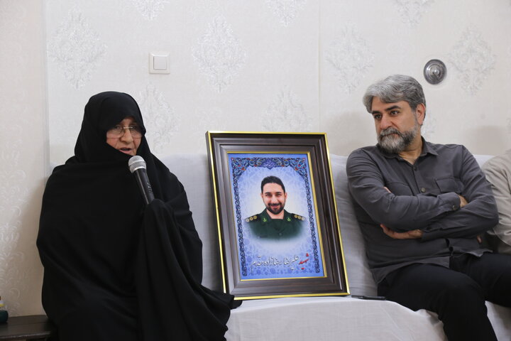 دیدار با خانواده محترم شهید سرهنگ پاسدار علیرضا علیزاده