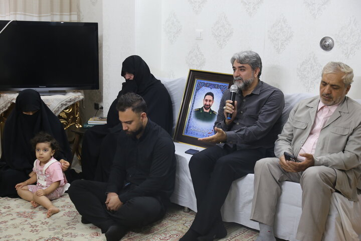 دیدار با خانواده محترم شهید سرهنگ پاسدار علیرضا علیزاده