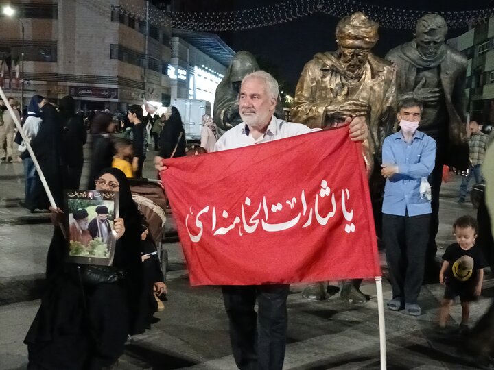 تصاویر/ محفل اربعین قرآنی ترین رهبرجهان اسلام در مشهد مقدس