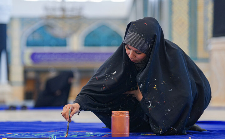 گزارش تصویری +جمکران در تدارک گرامیداشت سالروز آغاز امامت امام زمان(عج)