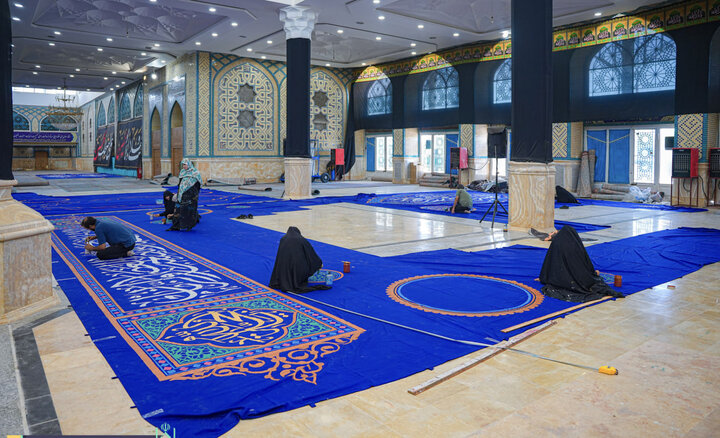 گزارش تصویری +جمکران در تدارک گرامیداشت سالروز آغاز امامت امام زمان(عج)